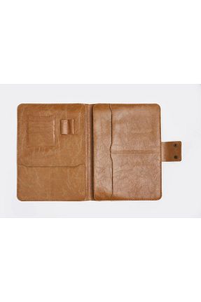 کیف لپ تاپ و مدارک قهوه ای زنانه چرم مصنوعی Necati Çanta - کد 882630083
