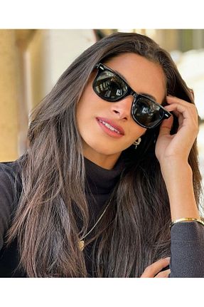 عینک آفتابی مشکی زنانه 51 Alexis Carrel - کد 882649101