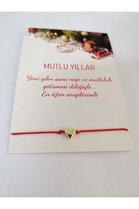 دستبند جواهر قرمز زنانه MİNİK ADIMLAR - کد 882648922