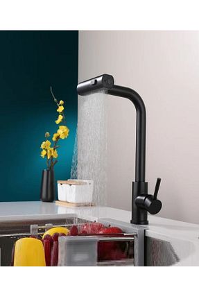 شیر سینک ظرفشویی مشکی RENA DESIGN - کد 882659857