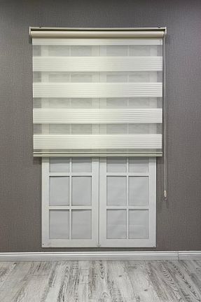 پرده کشوئی بژ Zebra mep mekanik - کد 857722116