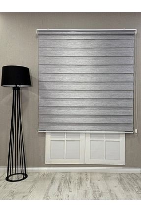 پرده کشوئی طوسی Zebra mep mekanik - کد 876350754