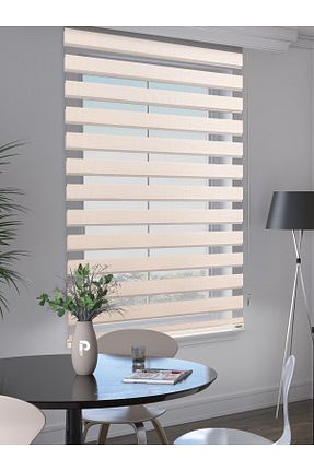 پرده کشوئی بژ Zebra Perle - کد 730892591