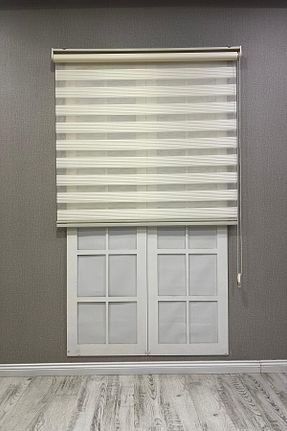 پرده کشوئی بژ Zebra mep mekanik - کد 857722106