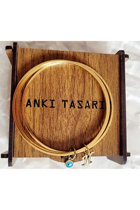 دستبند استیل (فولاد) قرمز زنانه استیل ضد زنگ Ankı - کد 882675130