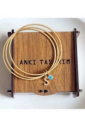دستبند استیل (فولاد) قرمز زنانه استیل ضد زنگ Ankı - کد 882675440