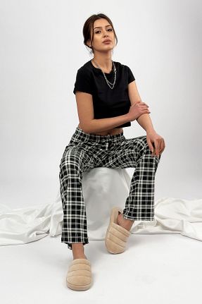 پائین تنه راحتی مشکی زنانه پنبه ای Betimoda - کد 368217947