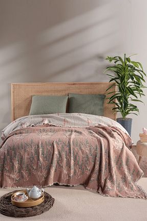 لحاف دونفره نارنجی 240 x 260 MYLASA HOME - کد 882710150