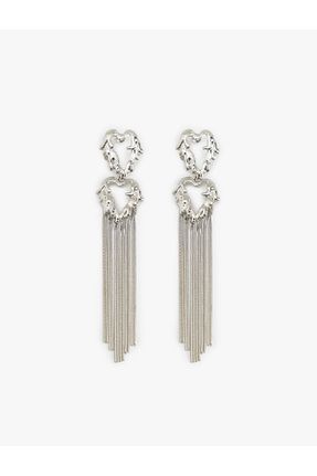 گوشواره جواهر فلزی Koton - کد 882724350