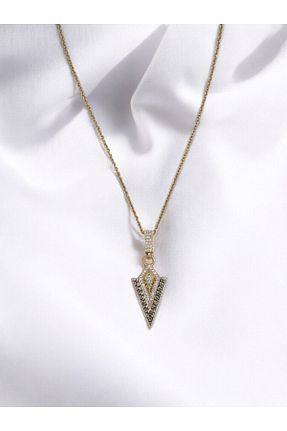 گردنبند استیل ( فولاد ) طلائی زنانه استیل (فولاد) G&M Gift Shop - کد 878968836
