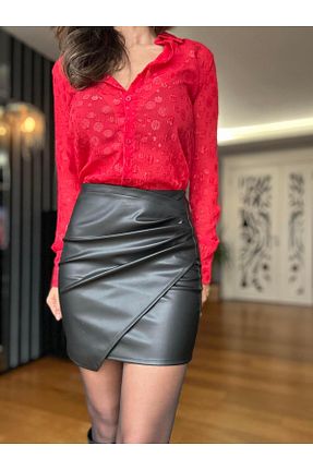 دامن مشکی زنانه Atelier Derin - کد 882766512