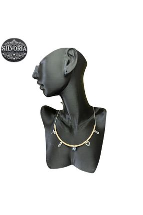 گردنبند نقره رنگی زنانه 925 عیار Silvoria - کد 874663210