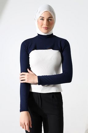 بادی حجاب سرمه ای زنانه ویسکون ihvanonline - کد 882799090