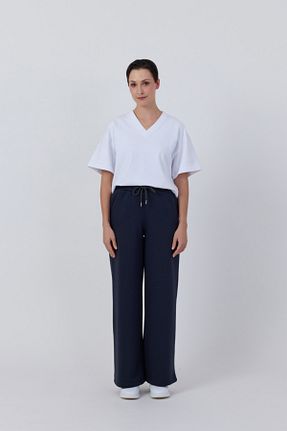 شلوار کرمگن طوسی زنانه Comfort SEVİLEN - کد 881279679