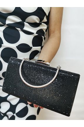 کیف مجلسی مشکی زنانه چرم مصنوعی MODA - کد 882820188