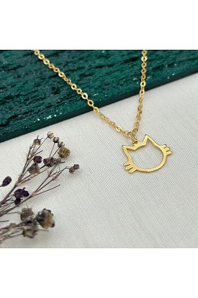 گردنبند جواهر طلائی زنانه روکش طلا JEICON ATELIER - کد 882826793