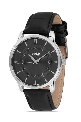 ساعت مچی مشکی مردانه 42 میلی متر POLO Rucci - کد 882845270