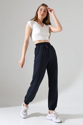 شلوار کرمگن مشکی زنانه پاچه کش دار Balta Collection - کد 882856787