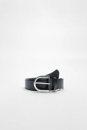 کمربند مشکی زنانه پلی اورتان Stradivarius - کد 882859069
