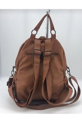 کوله پشتی قهوه ای زنانه سایز متوسط eflanmoda - کد 882896694