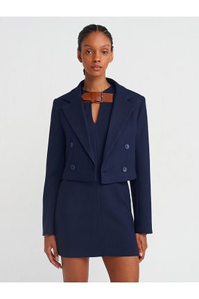 کت سرمه ای زنانه Blazer Dilvin - کد 882879051