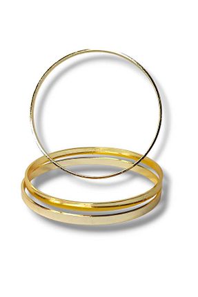 دستبند استیل (فولاد) زرد زنانه استیل (فولاد) Tajemny - کد 882878596