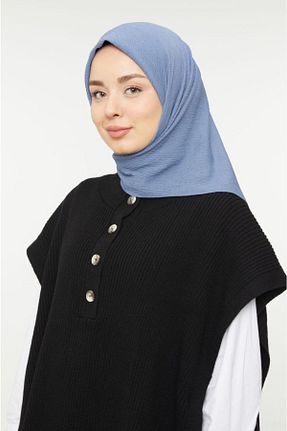 روسری آبی 100 x 100 Bonjela - کد 882887354