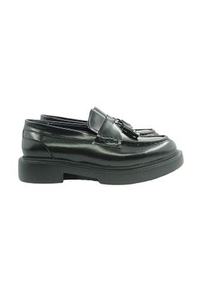 کفش لوفر مشکی مردانه چرم خالص Oneka Shoes - کد 881609339