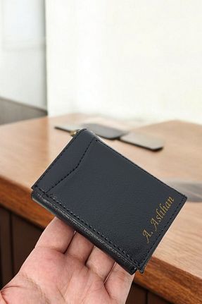 جا کارتی مشکی زنانه چرم مصنوعی SürLaz - کد 874370935