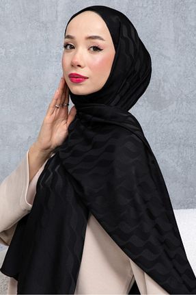 شال مشکی زنانه Kesik Elyaf m moon scarf - کد 815379705