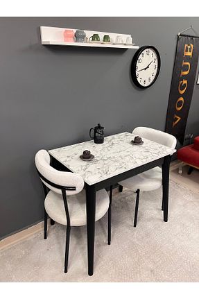 میز آشپزخانه سفید چوب VOGUE TASARIM VE AKSESUAR - کد 883069016