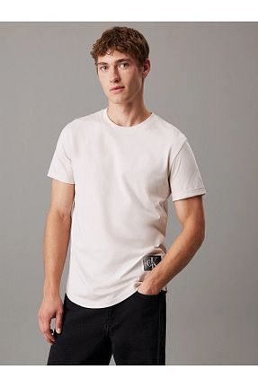 تیشرت طوسی مردانه رگولار Calvin Klein - کد 883073778