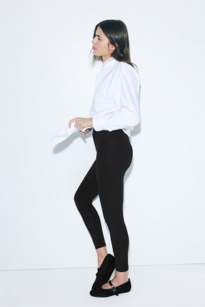 ساق شلواری مشکی زنانه H&M - کد 854148815