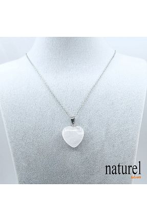 گردنبند جواهر طوسی زنانه سنگ طبیعی Naturel Tılsım - کد 333972874