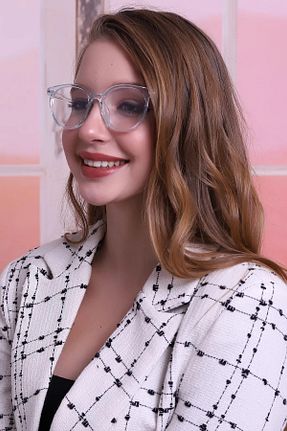 عینک آفتابی مشکی زنانه UV400 Eyesofia - کد 347588987