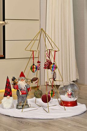 درخت کریسمس طلائی 70 سانتی متر Edora Home - کد 883120257