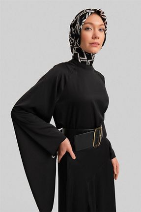 بلوز حجاب مشکی زنانه Relaxed Armine - کد 873649729