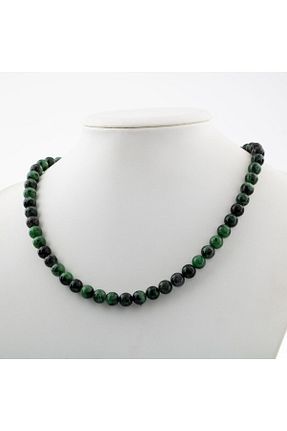 گردنبند جواهر رنگی زنانه سنگ OSMANLI DOĞAL TAŞ - کد 669893883