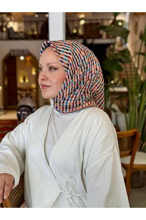 روسری بژ %100 پنبه locella - کد 883168476