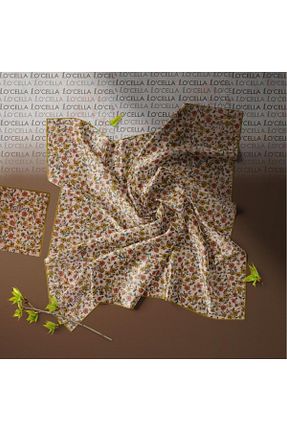روسری بژ %100 پنبه locella - کد 883183440