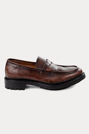 کفش کژوال قهوه ای مردانه پاشنه کوتاه (1 - 4 سانتی متر) Alexander Hotto - کد 883222942