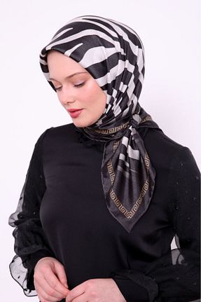 روسری مشکی پلی استر Levidor - کد 883155167