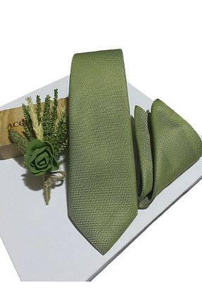 کراوات سبز مردانه BG TASARIM - کد 883220062