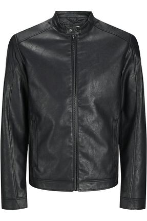 کاپشن مشکی مردانه اسلیم فیت Jack & Jones - کد 859852022