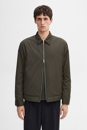 کاپشن طوسی مردانه رگولار Massimo Dutti - کد 883233255