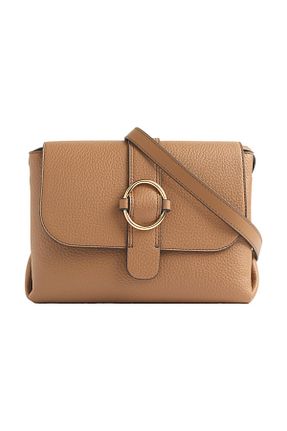 کیف دوشی قهوه ای زنانه چرم مصنوعی Parfois - کد 883251491