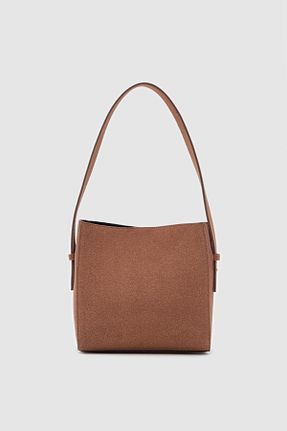 کیف دوشی قهوه ای زنانه جیر Shule Bags - کد 883231836