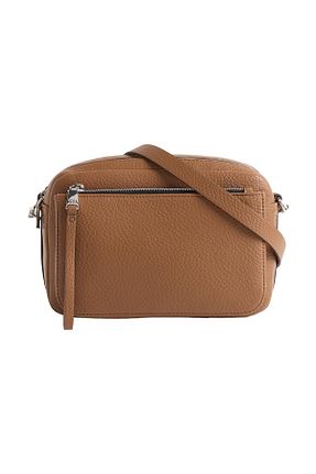 کیف دوشی قهوه ای زنانه چرم مصنوعی Parfois - کد 883239678