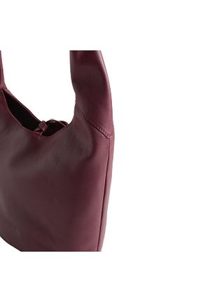 کیف دوشی زرشکی زنانه Parfois - کد 883267389