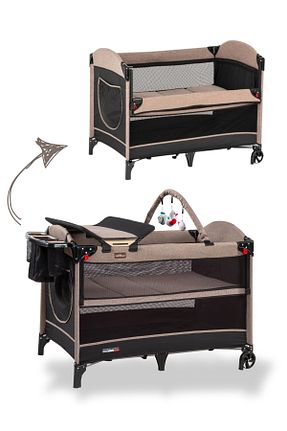 سیستم مسافرتی کالسکه کودک طلائی Yatış Pozisyonlu Joell - کد 855292725